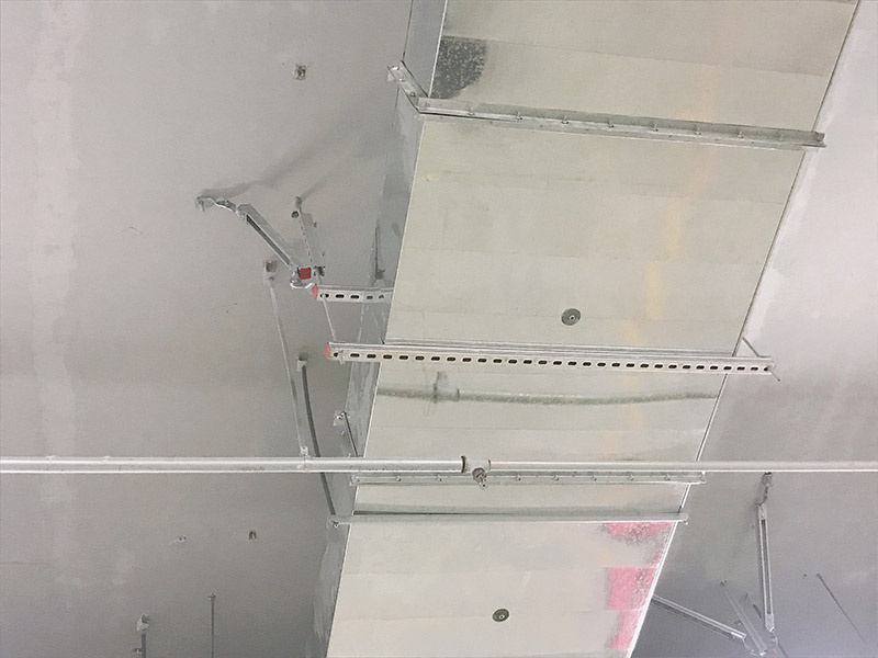 濟南融創(chuàng)萬達停車樓通風工程案例4